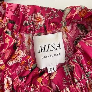 Pink MISA Los Angeles dress